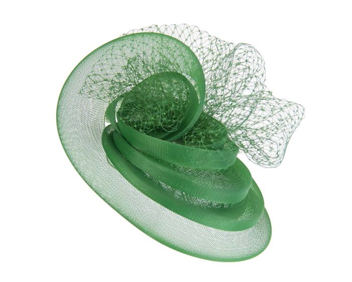 Custom made green cocktail hat - Hats From OZ