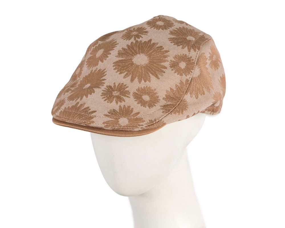 Classic flat cap with print by Max Alexander M145BE - Hats From OZ