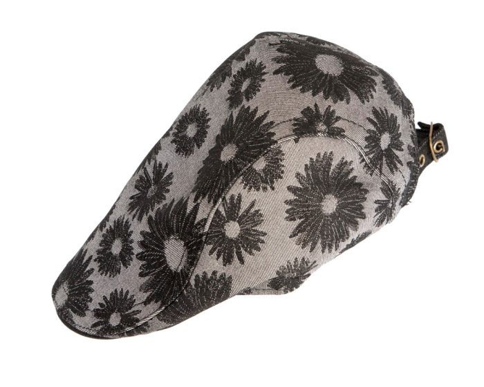 Classic flat cap with print by Max Alexander M145B - Hats From OZ